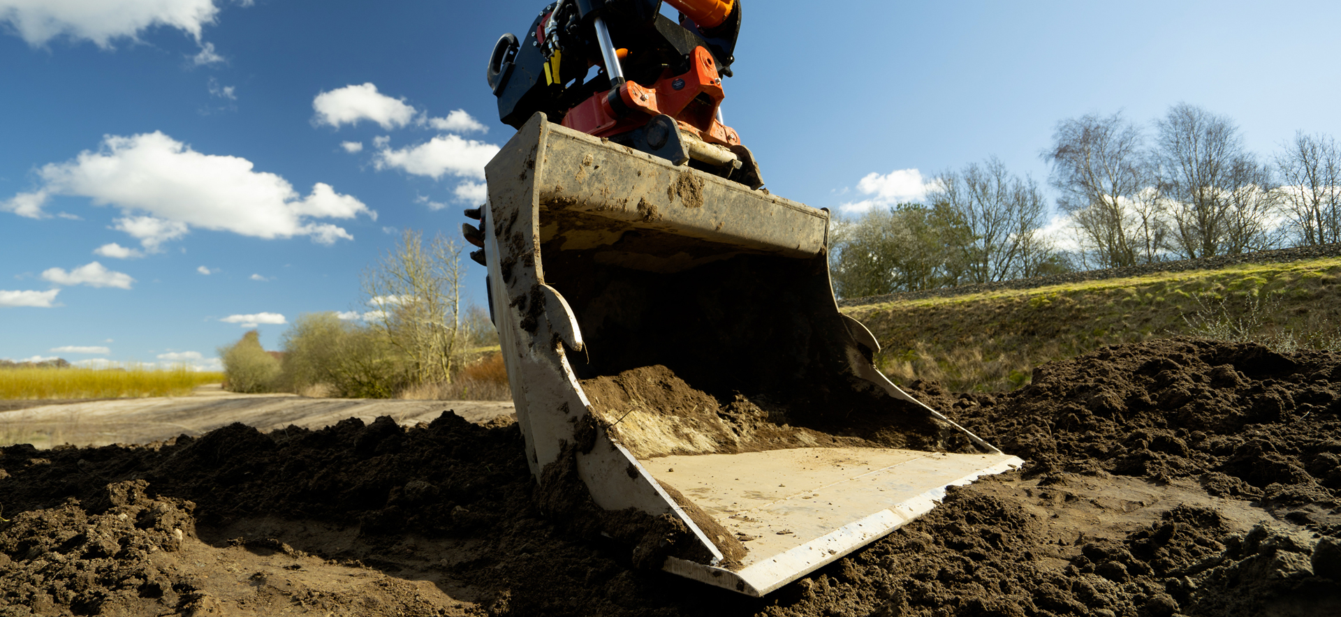 JST-Planierlöffel für Tiltrotator für einen einfacheren Arbeitsablauf