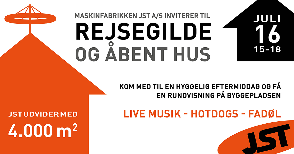 Rejsegilde og åbent hus hos JST