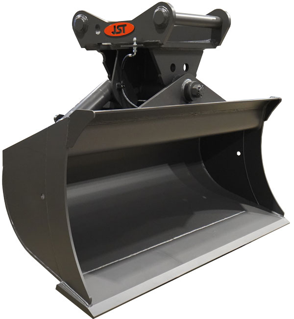 Grading buckets tilting grading buckets tiltrotator grading buckets