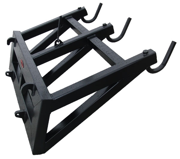 JST storsækkekrog til tre sække. Til rendegraver, teleskoplæsser og gummihjulslæsser.